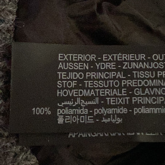 NWT. Zara Black/Grey Quilted Beanie. Size S-M. Ref. - Picture 11 of 12